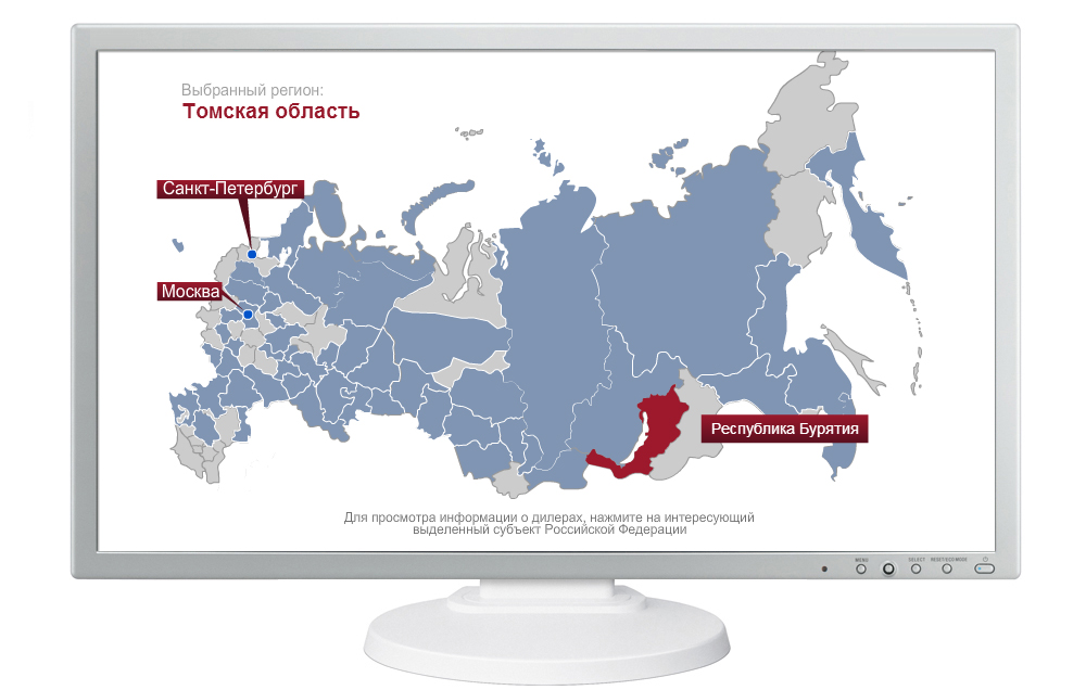 Интерактивная карта сайт